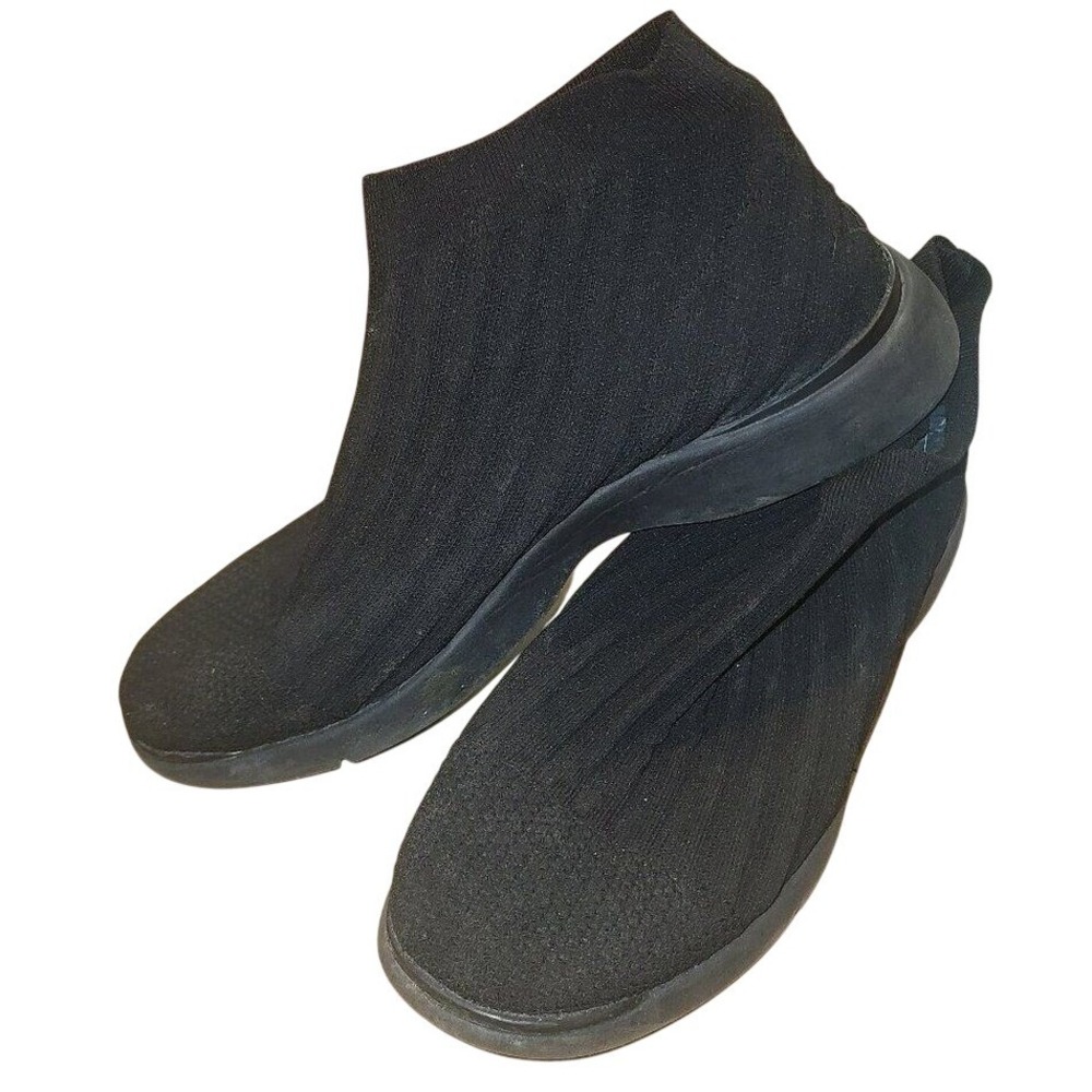 Bussola‎ Women's Neely Black Boot Size 39  8.5 Stretchy breathable repellent